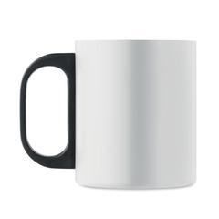 Vue Mug double paroi 300 ml - Taniss de couleur blanc| Krokrodeal