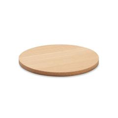 Vue Sous-verre rond en bambou - Bayin de couleur marron| Krokrodeal