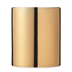 Vue Tasse en céramique métalisée - Holly de couleur jaune| Krokrodeal