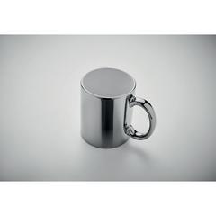 Vue Tasse en céramique métalisée - Holly de couleur gris| Krokrodeal