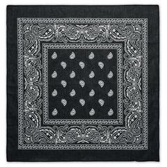 Vue Foulard multifonctions 90 gr/m - Bandida de couleur noir| Krokrodeal