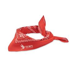 Vue Foulard multifonctions 90 gr/m - Bandida de couleur rouge| Krokrodeal