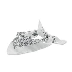 Vue Foulard multifonctions 90 gr/m - Bandida de couleur blanc| Krokrodeal