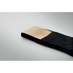 Vue Chaussettes M et boîte cadeau - Tada m de couleur noir| Krokrodeal