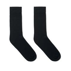 Vue Chaussettes M et boîte cadeau - Tada m de couleur noir| Krokrodeal