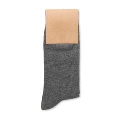 Vue Chaussettes L et boîte cadeau - Tada l de couleur gris| Krokrodeal