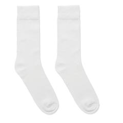 Vue Chaussettes L et boîte cadeau - Tada l de couleur blanc| Krokrodeal