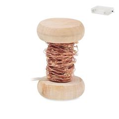 Vue Guirlande lumineuse LED 5m - Fairy de couleur marron| Krokrodeal