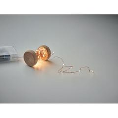 Vue Guirlande lumineuse LED 5m - Fairy de couleur marron| Krokrodeal