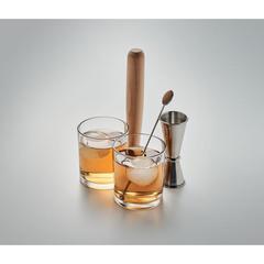Vue Set de 7 pièces pour cocktail - Night de couleur gris| Krokrodeal
