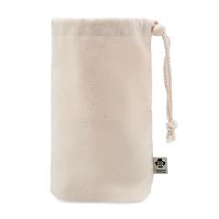Vue Sac en coton biologique - Diste small de couleur marron| Krokrodeal