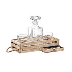 Vue Set à whisky de luxe - Bigwhisk de couleur marron| Krokrodeal