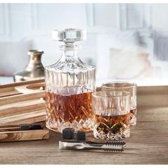 Vue Set à whisky de luxe - Bigwhisk de couleur marron| Krokrodeal