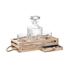 Vue Set à whisky de luxe - Bigwhisk de couleur marron| Krokrodeal