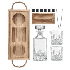 Vue Set à whisky de luxe - Bigwhisk de couleur marron| Krokrodeal