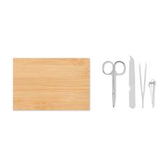 Vue Set de manucure - Sewa de couleur marron| Krokrodeal