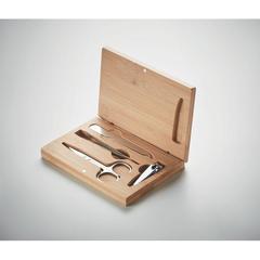 Vue Set de manucure - Sewa de couleur marron| Krokrodeal