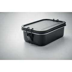 Vue Lunch box en acier inox. 750ml - Chan lunchbox colour de couleur noir| Krokrodeal