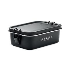 Vue Lunch box en acier inox. 750ml - Chan lunchbox colour de couleur noir| Krokrodeal