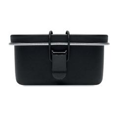 Vue Lunch box en acier inox. 750ml - Chan lunchbox colour de couleur noir| Krokrodeal