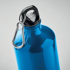 Vue Bouteille en aluminium 1L - Moss large de couleur bleu| Krokrodeal