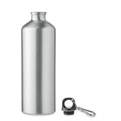 Vue Bouteille en aluminium 1L - Moss large de couleur gris| Krokrodeal