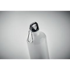 Vue Bouteille en aluminium 1L - Moss large de couleur blanc| Krokrodeal