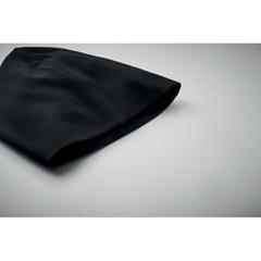 Vue Bonnet unisexe en coton - Lighty de couleur noir| Krokrodeal