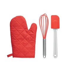 Vue Set d'ustensiles de cuisine - Dateki de couleur rouge| Krokrodeal