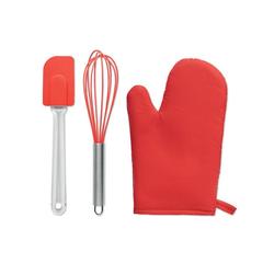 Vue Set d'ustensiles de cuisine - Dateki de couleur rouge| Krokrodeal