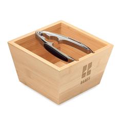 Vue Set casse-noix - Nuez de couleur marron| Krokrodeal