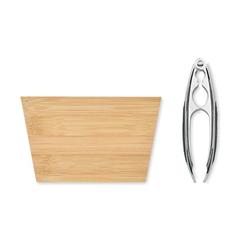 Vue Set casse-noix - Nuez de couleur marron| Krokrodeal
