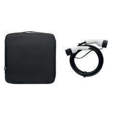 Vue Sac pour cable de charge voitur - Cabag de couleur noir| Krokrodeal