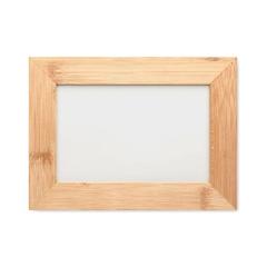 Vue Cadre photo en bambou - Gazo de couleur marron| Krokrodeal