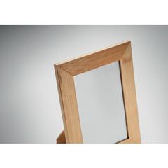 Vue Cadre photo en bambou - Gazo de couleur marron| Krokrodeal