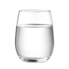 Vue Verre recyclé 420 ml - Dilly de couleur blanc| Krokrodeal