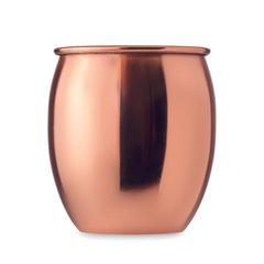 Vue Tasse cocktail couleur cuivre - Daiquiri de couleur jaune| Krokrodeal
