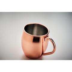 Vue Tasse cocktail couleur cuivre - Daiquiri de couleur jaune| Krokrodeal