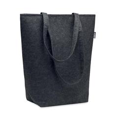 Vue Sac Shopping en feutre RPET - Nata de couleur gris| Krokrodeal