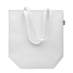 Vue Sac Shopping en feutre RPET - Nata de couleur blanc| Krokrodeal