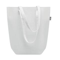 Vue Sac Shopping en feutre RPET - Nata de couleur blanc| Krokrodeal
