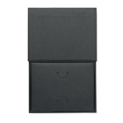 Vue Boite cadeau - Hako de couleur noir| Krokrodeal