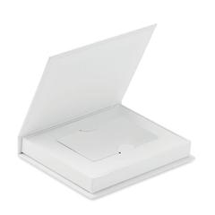 Vue Boite cadeau - Hako de couleur blanc| Krokrodeal