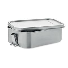 Vue Boîte à lunch en acier inox - Sao de couleur gris| Krokrodeal