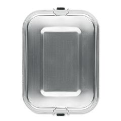 Vue Boîte à lunch en acier inox - Sao de couleur gris| Krokrodeal