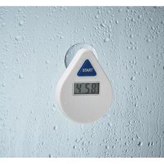 Vue Minuteur de douche 5 minutes - 5 min de couleur blanc| Krokrodeal
