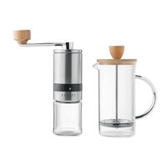 Vue Set à café - Tera de couleur gris| Krokrodeal