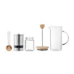 Vue Set à café - Tera de couleur gris| Krokrodeal