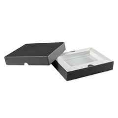 Vue Cadre Trophée en cristal - Blo de couleur blanc| Krokrodeal