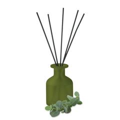 Vue Diffuseur de parfum d'ambiance - Kaori de couleur vert| Krokrodeal
